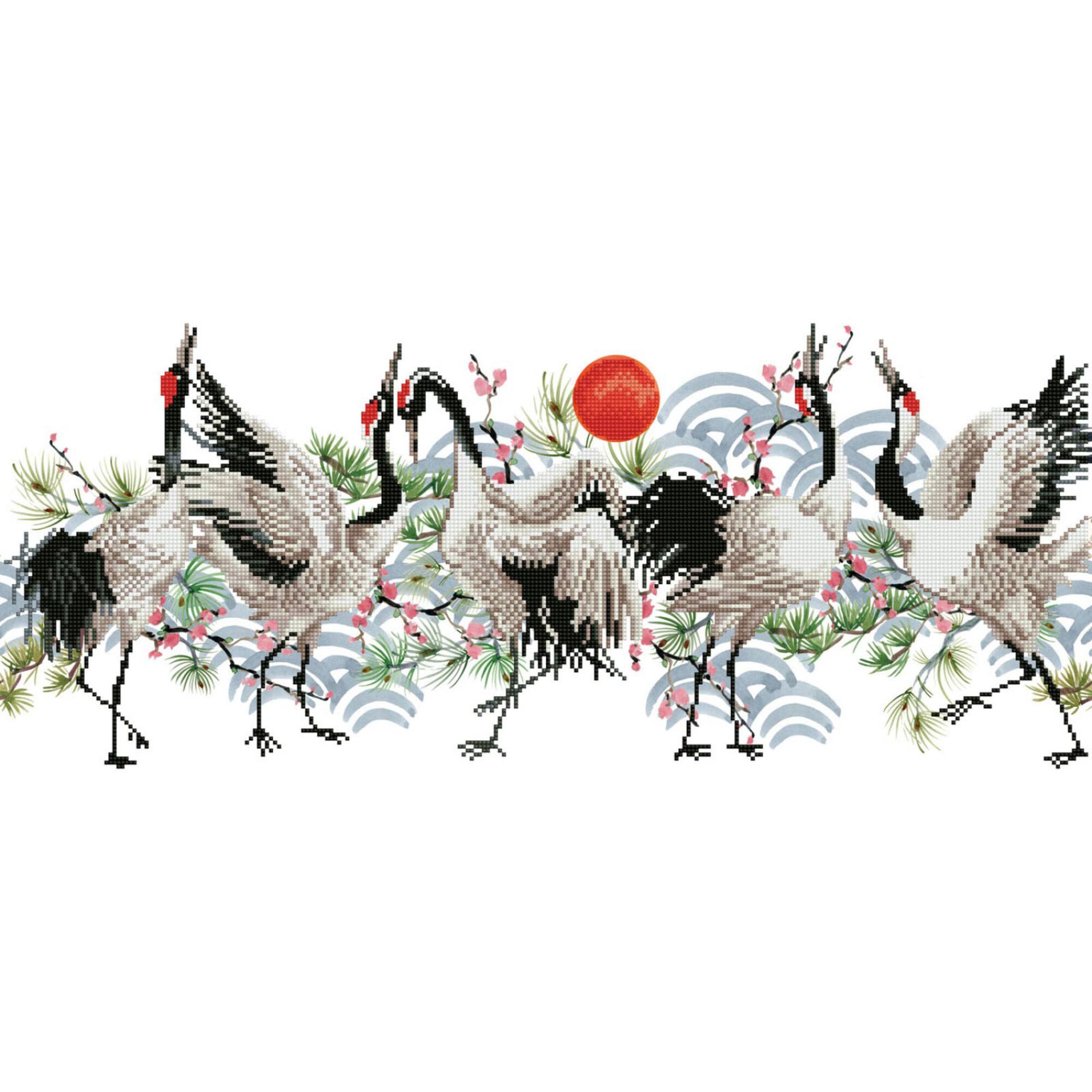Diamond Dotz® Brolga Dance Diamond Painting Kit